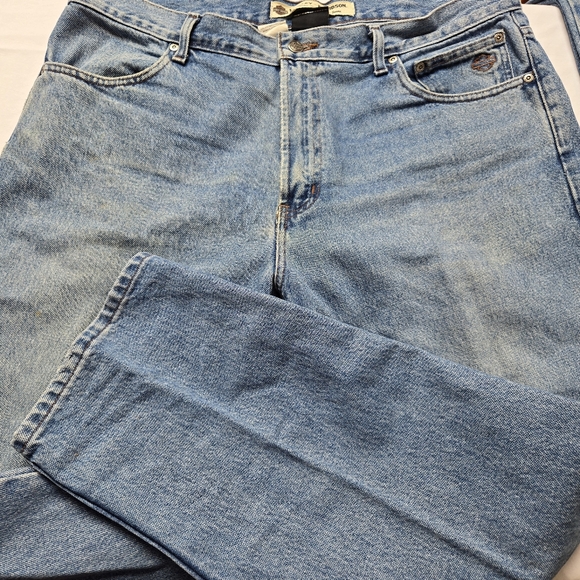 Harley Davidson Motorcycle Jeans - Men's Size 38x30 - Picture 4 of 12